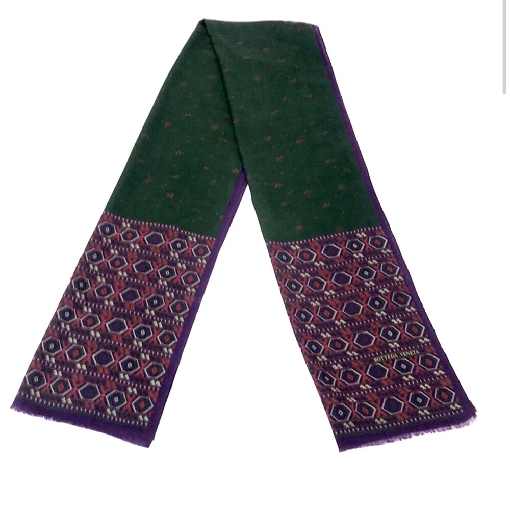 Bottega Veneta light weight long scarf 68” long